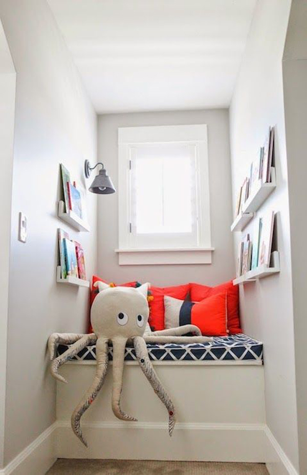 20 Cozy DIY Reading Nooks For Kids
