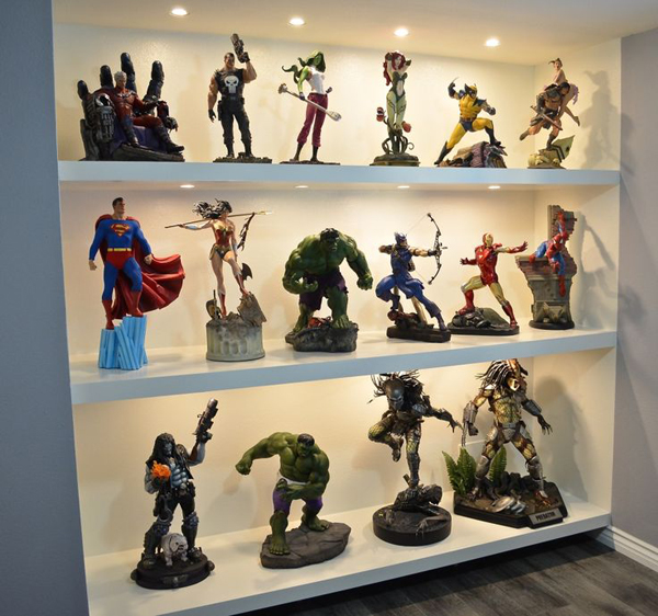 Cool Ways To Action Figure Display Home Design And Interior