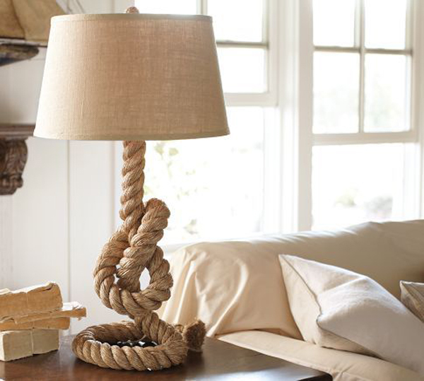 20 Coastal Decorating Ideas With Rope Crafts