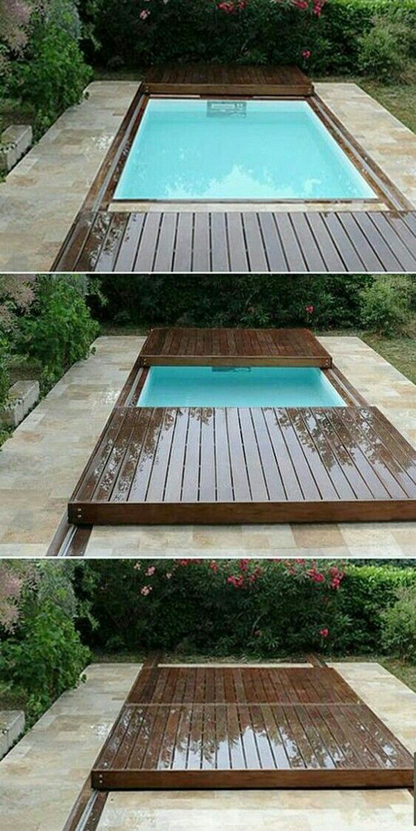 Unique And Functional Rolling Deck For Your Pools