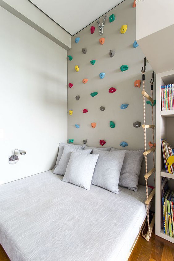 25 Fun Climbing Wall Ideas For Your Kids Safety