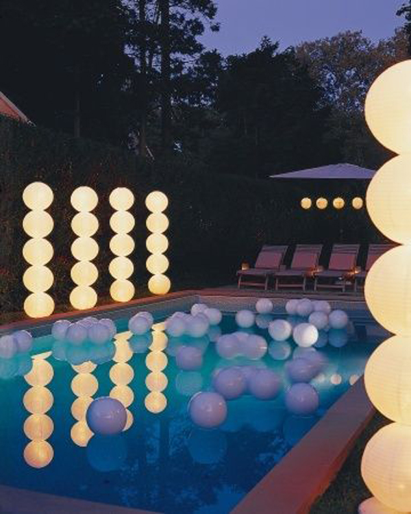 15 Amazing Outdoor Pool With Lighting Ideas