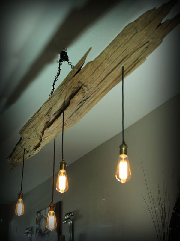 15 Natural DIY Wood Chandelier Ideas | Home Design And Interior