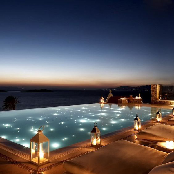 15 Amazing Outdoor Pool With Lighting Ideas
