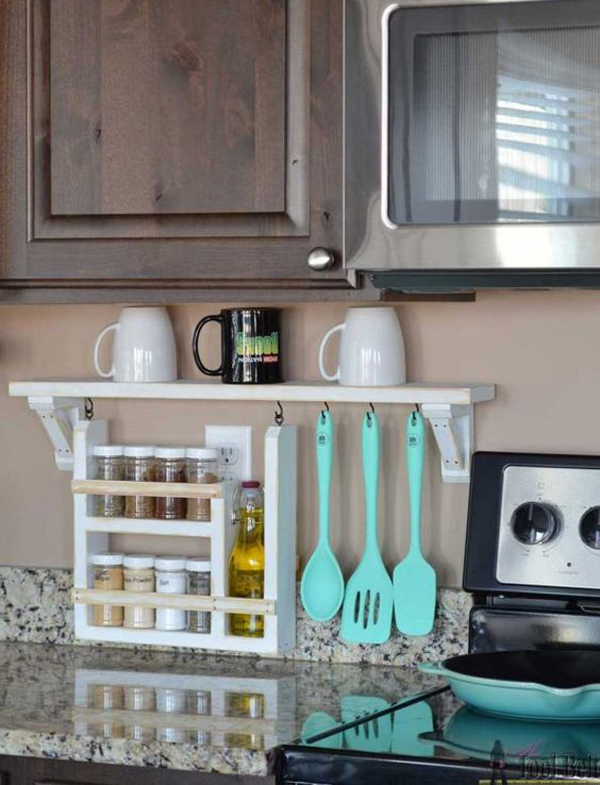 20 Practical Organization Ideas To Your Kitchen Countertops
