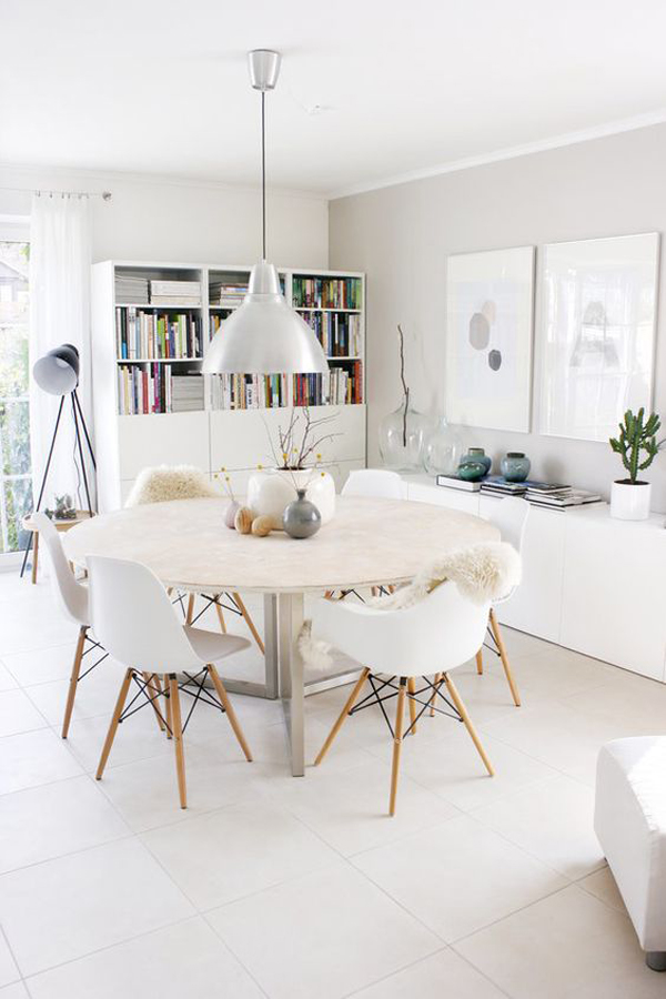 25 Modern Round Dining Table Ideas | Home Design And Interior