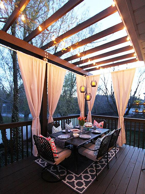 20 Cozy Backyard Deck Ideas For Your Relaxing