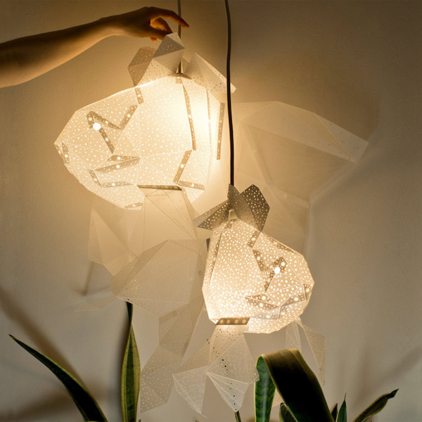 DIY Paper Aquatic Lights With Sea Inspired