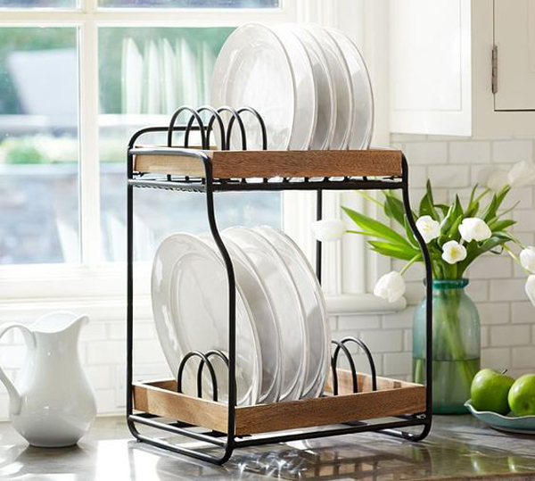 20 Modern Dish Drying Racks For Kitchen Organizer, HomeMydesign