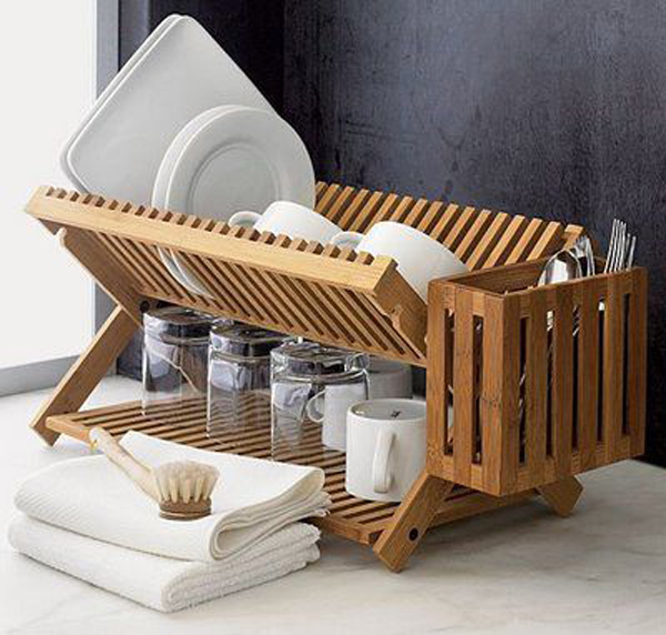 20 Modern Dish Drying Racks For Kitchen Organizer