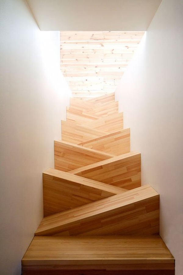 10 DIY Unique Stairs Made From Unusual Ideas