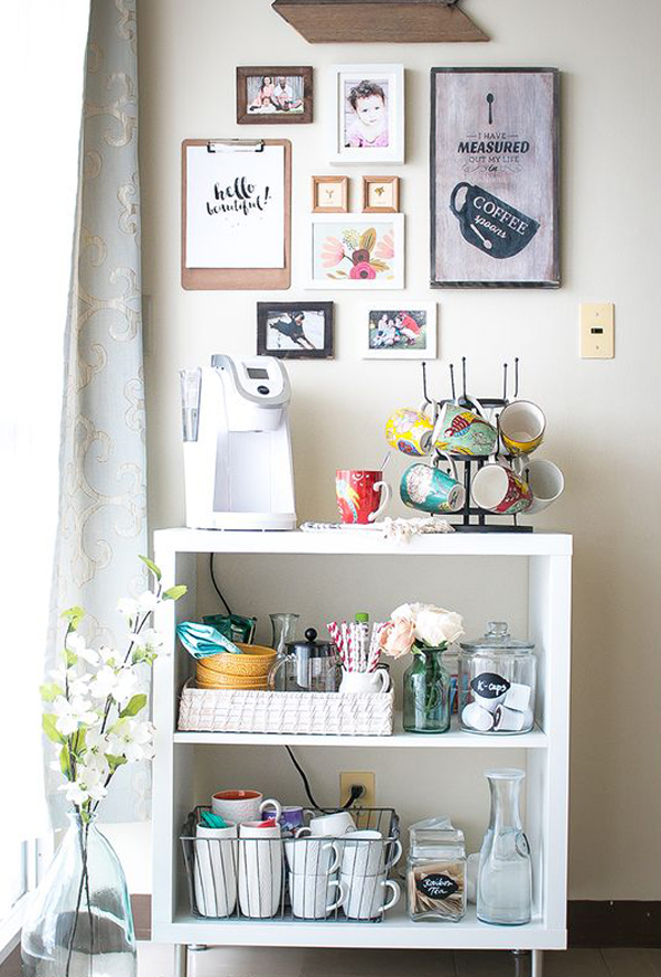 25 DIY Coffee Station Ideas You Need To Copy