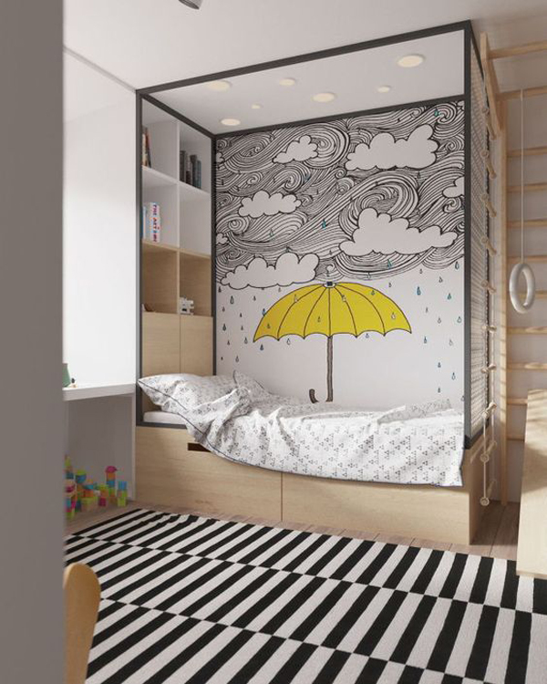 18 Awesome Kids Wall Painting Ideas That Makes Them Happy