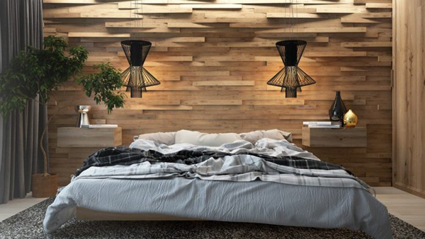 3d Wood Accent Wall Ideas For Asian Bedroom Homemydesign