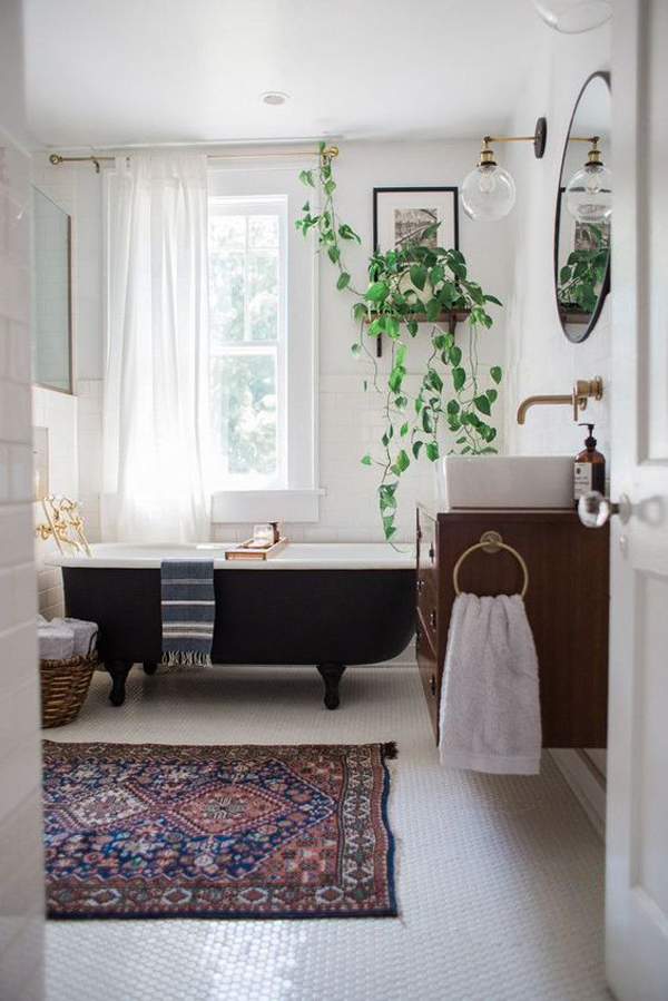 20 Chic And Minimalist Boho Bathroom Design Ideas Homemydesign