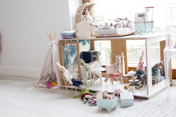 Magical Little Girl’s Room With Play Houses