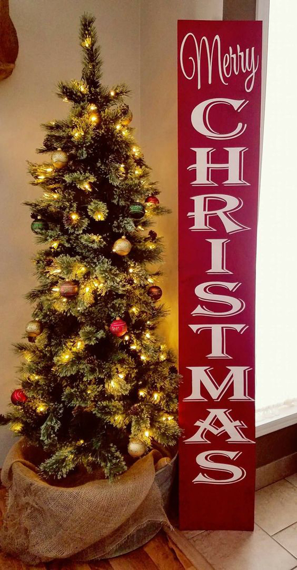 25 Cool Ways To Create Merry Christmas Signs