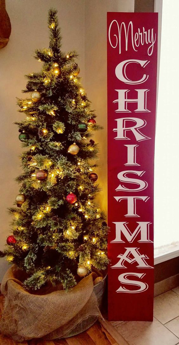 25 Cool Ways To Create Merry Christmas Signs Home Design And Interior