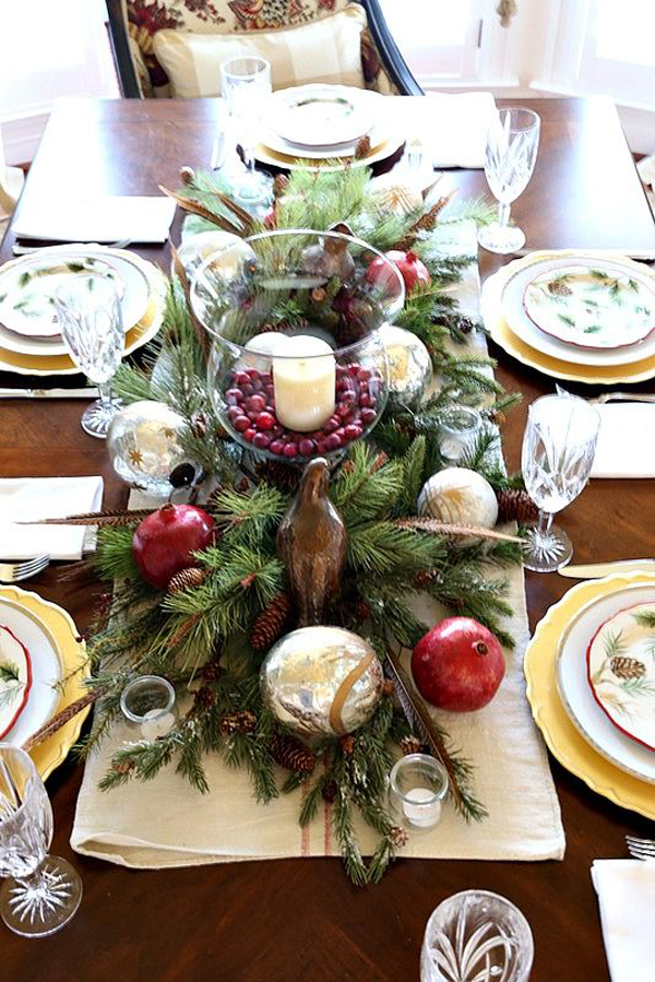 15 Traditional Christmas Table Setting Ideas