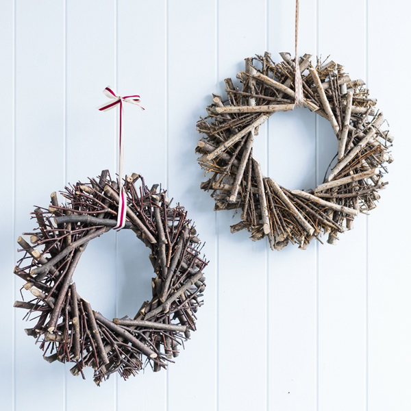 10 Classy Christmas Wreaths With Scandinavian Style