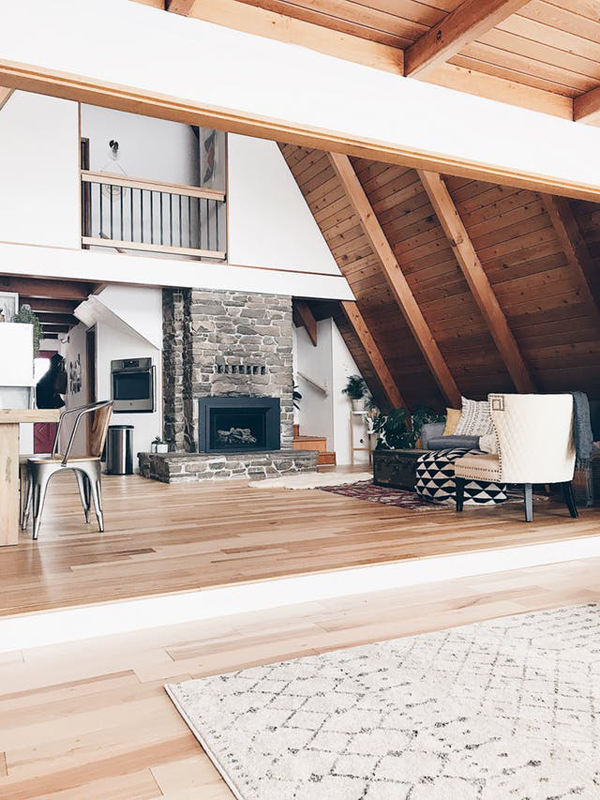 Super Cozy Renovated A-Frame Home In Oregon