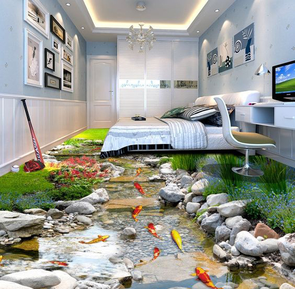 20 Amazing 3D Floors Design For Your Rooms