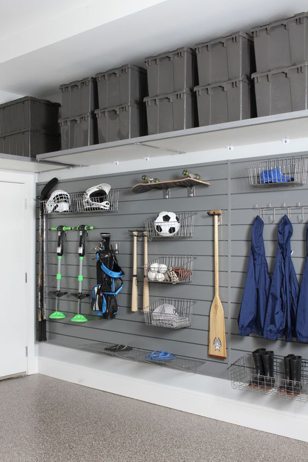 10 Brilliant Sport Equipment Storage Ideas