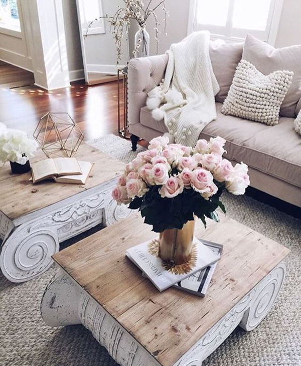 15 Pretty Living Room Ideas For Fashionable Young Girl’s