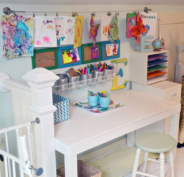 20 Creative Ways Build Arts And Crafts Rooms For Your Kids