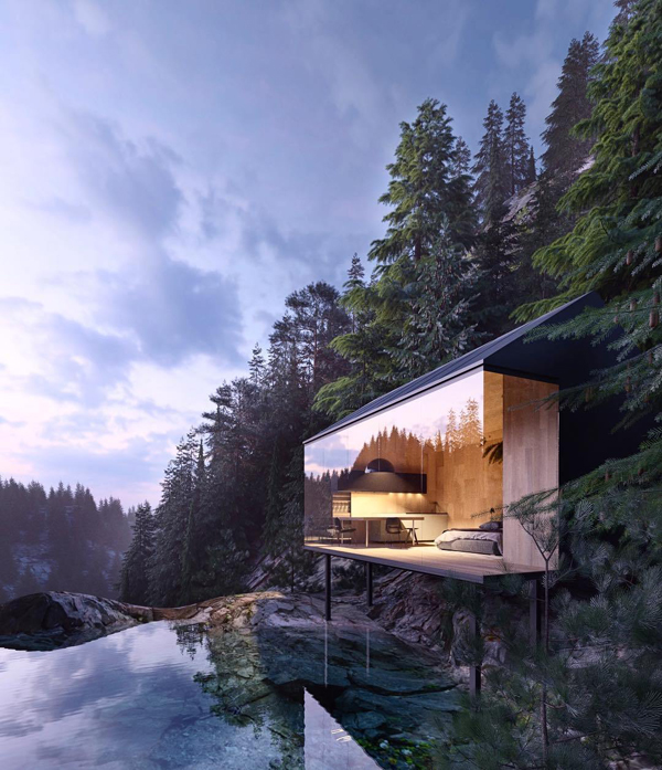 Best Alexander Architecture Surrounded By Nature | HomeMydesign