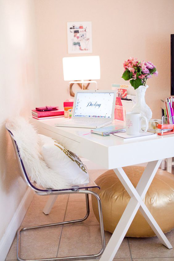 18 Inspirational Cute Home Office For Youthful Girl’s