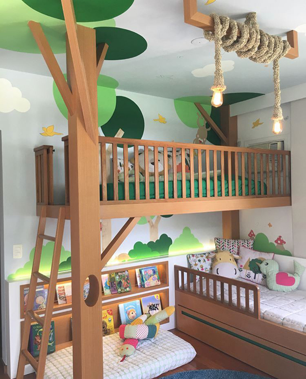 children's safari bedroom