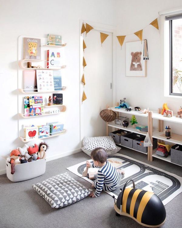 Cute And Minimalist XL Shelf From Rafa-Kids