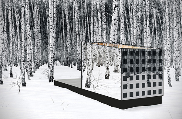 Disappear Retreat: Mirrored Cabin Inspired By Predator