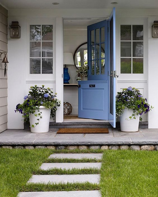 20 Colorful Dutch Doors With Farmhouse Style