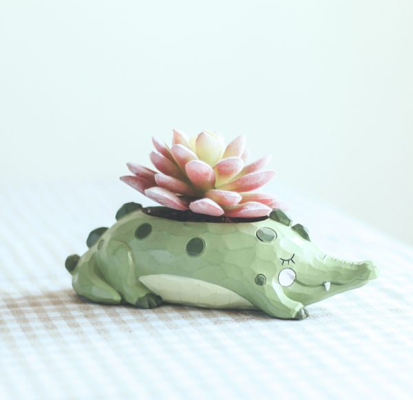 25 Cute Animal Pot Ideas For Indoor Mini Planters