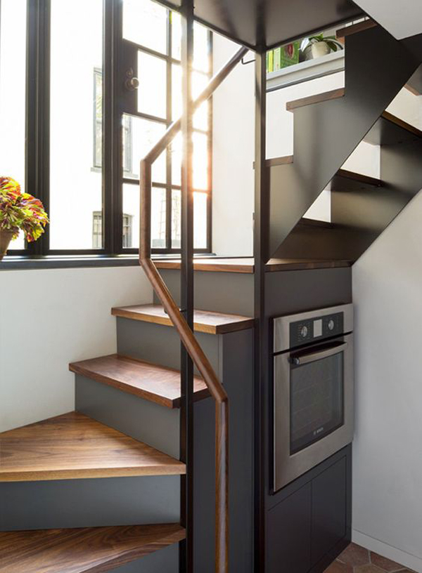 25 Awesome Staircase Design For Small Saving Spaces Homemydesign