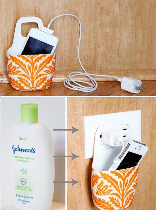 20 DIY Ways To Organize Gadget Cables And Chargers