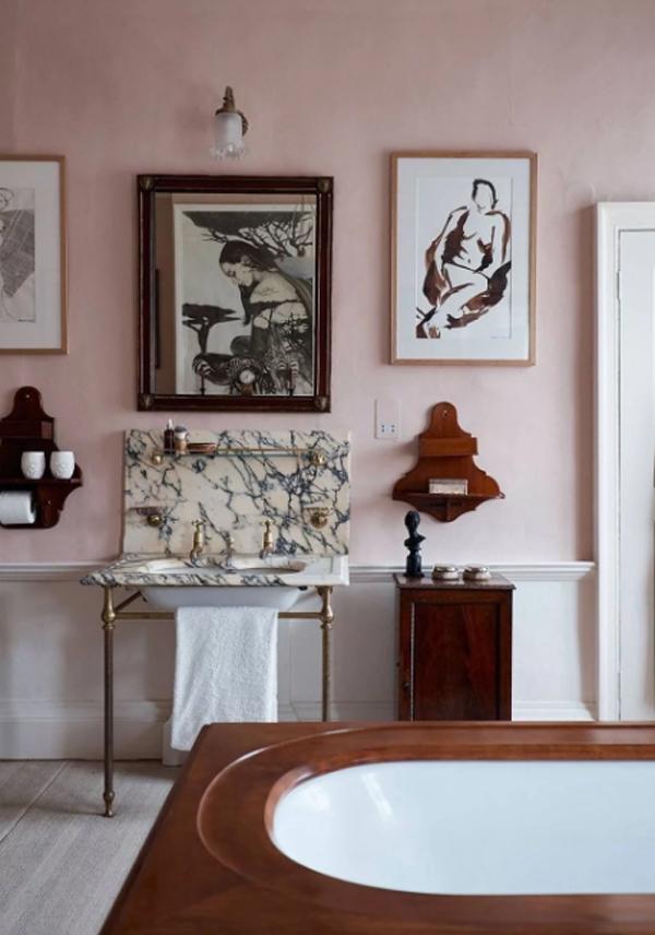 17 Millennial Pink Bathroom Styles