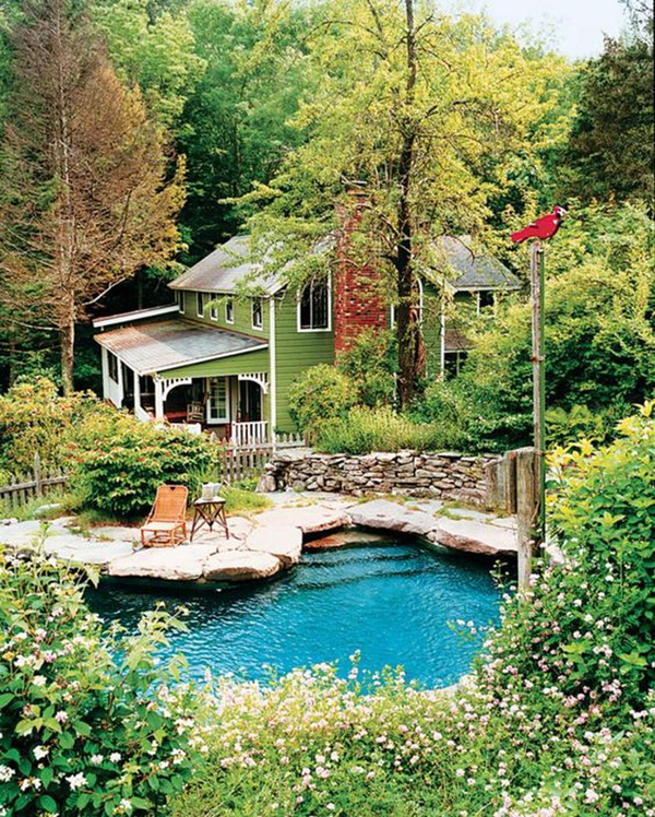 25 Natural Swimming Pool Designs For Your Small Backyard