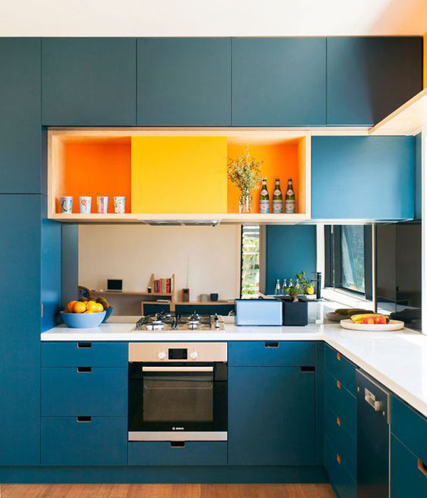25 Modern Kitchen Decorating With Bright Colours Homemydesign