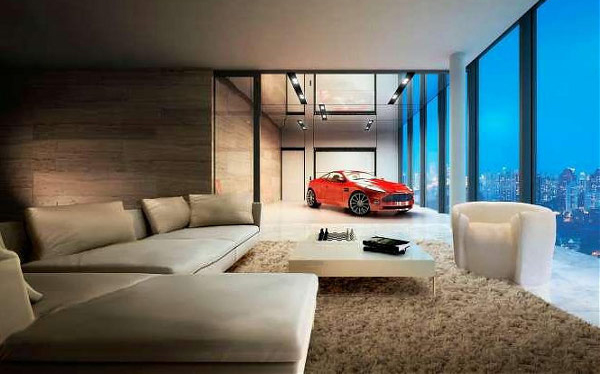 25 Coolest Automotive Living Space To Your Interior Styles | HomeMydesign