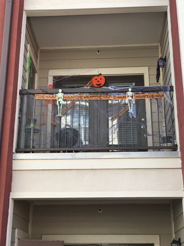 Bring Halloween Magic to Your Apartment Patio