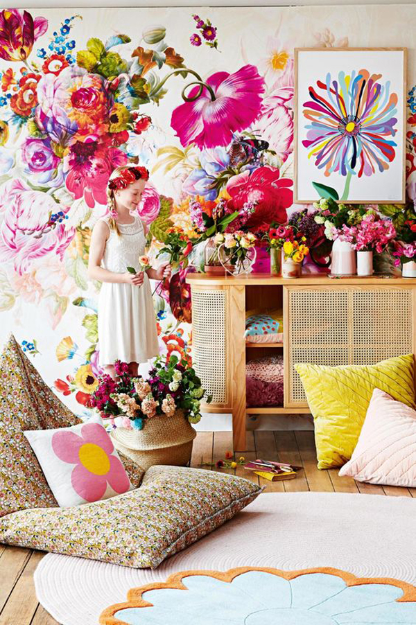 15 Beautiful Ways To Bring Flower Fields To Your Interiors