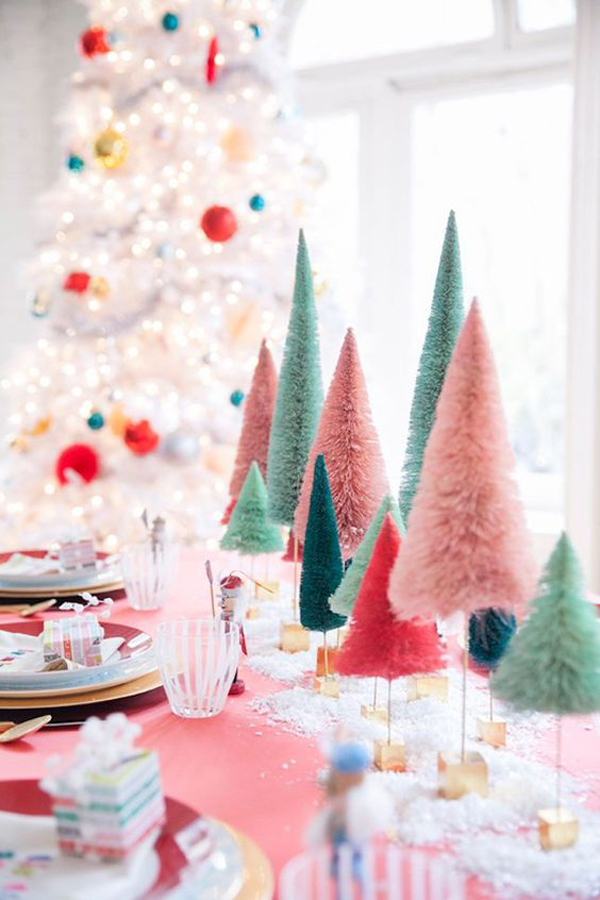 25 DIY Mini Christmas Trees For Alternative Project