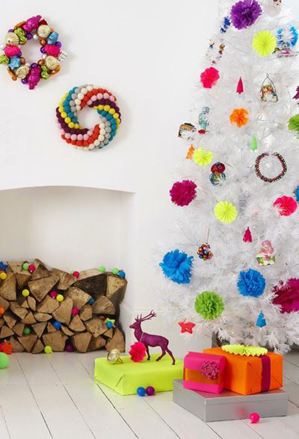 20 Rainbow DIY Christmas Decorating Ideas