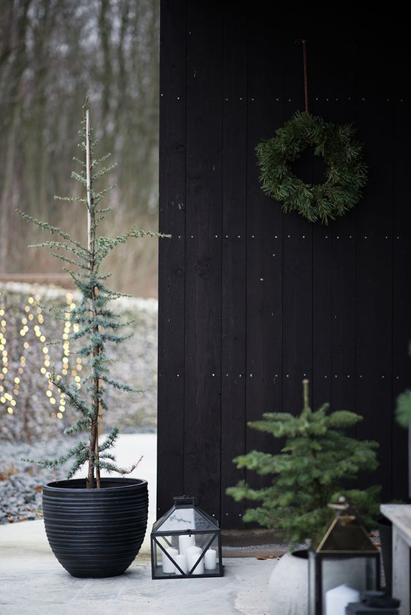 20 Scandinavian Christmas Wreaths With Natural Spirit