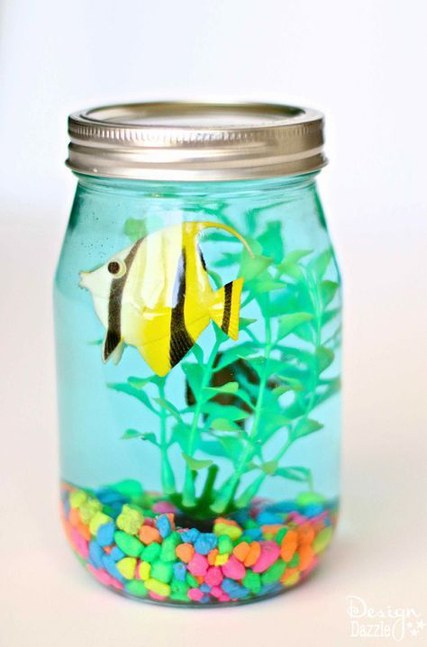 10 Creative Mini Aquarium Ideas For Kids