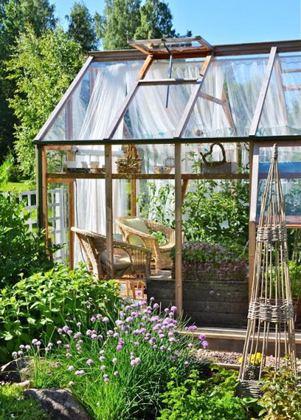 20 Small Greenhouses To Escape In Backyards | HomeMydesign