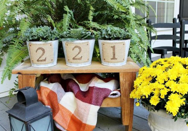 20 Unique House Numbers With Natural Accents